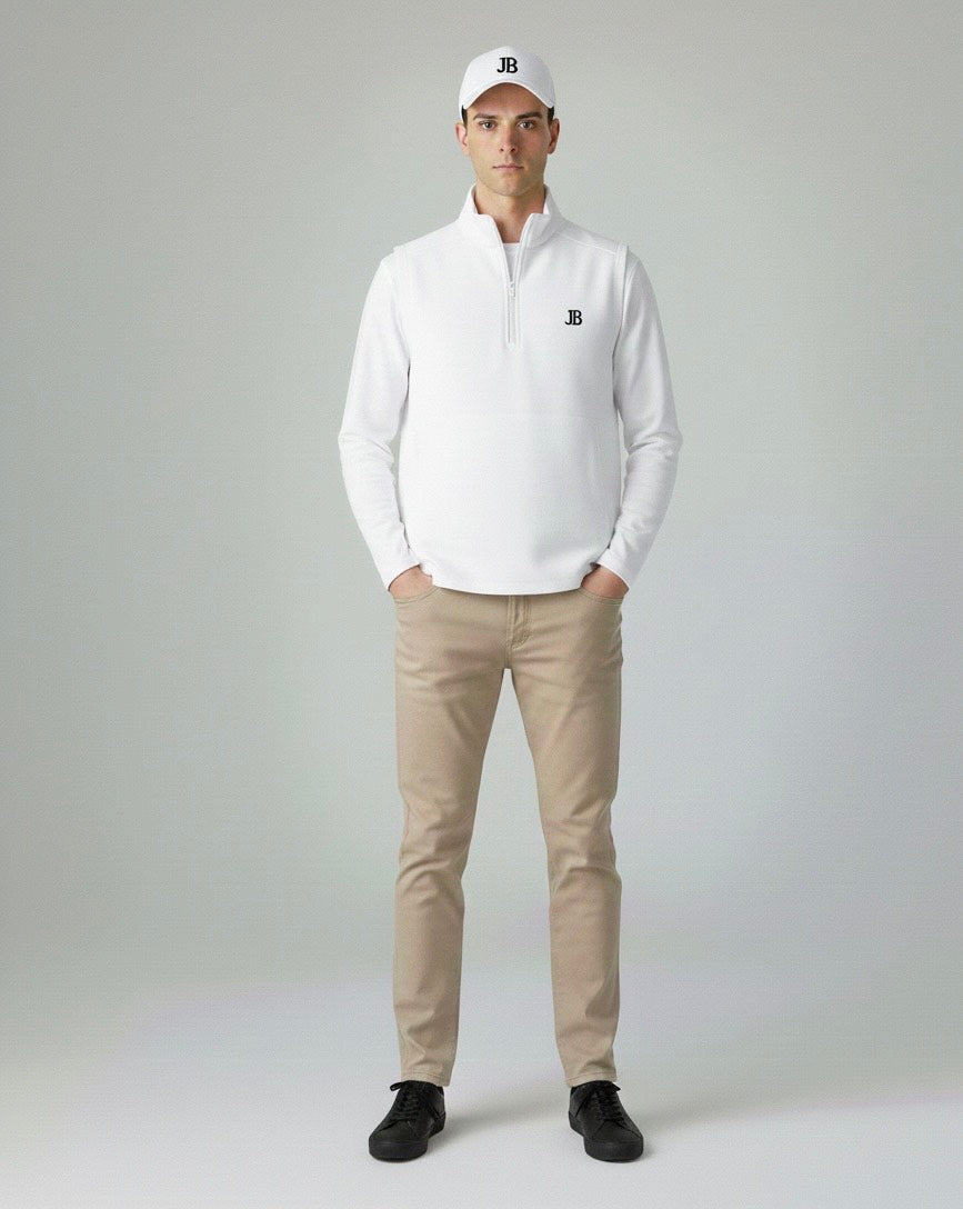 JB half zip vest