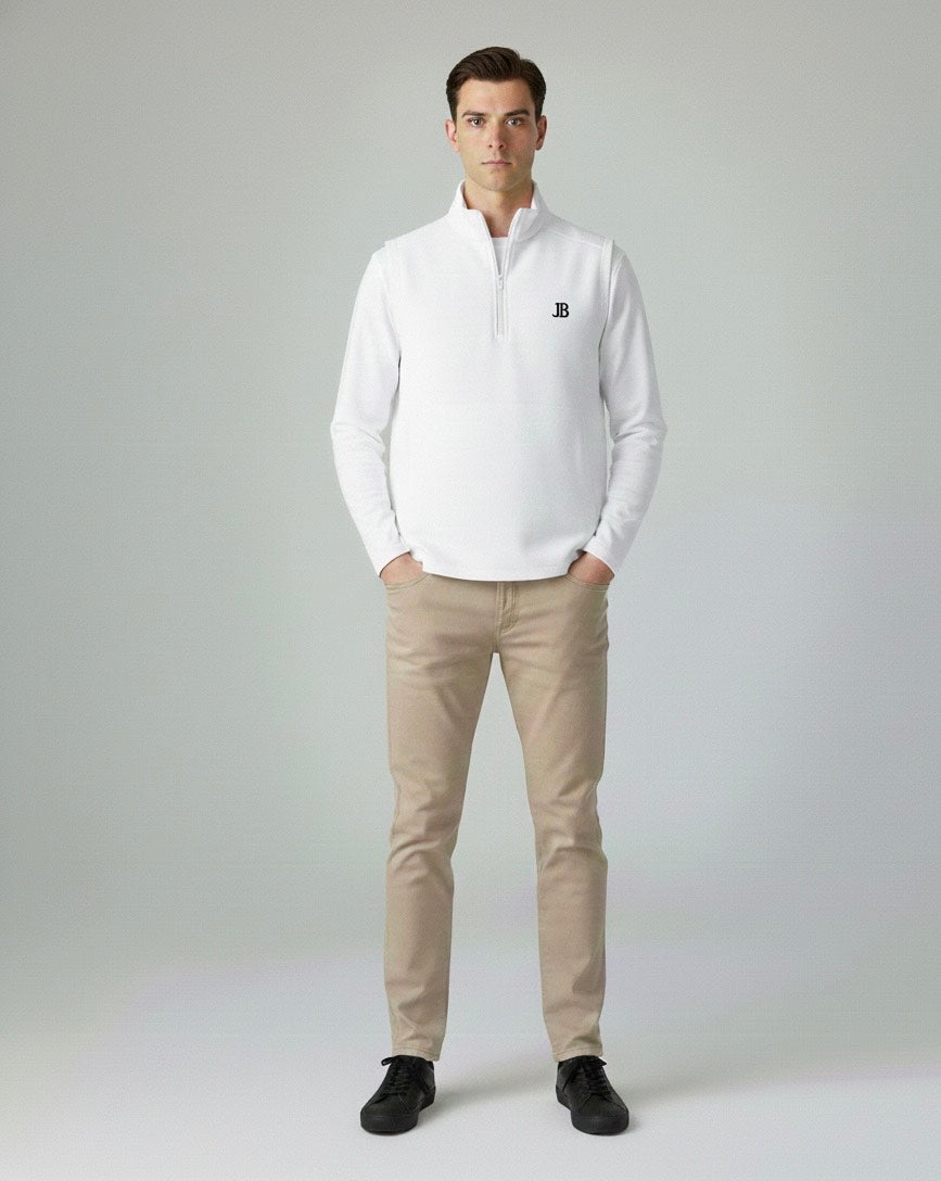 JB half zip vest